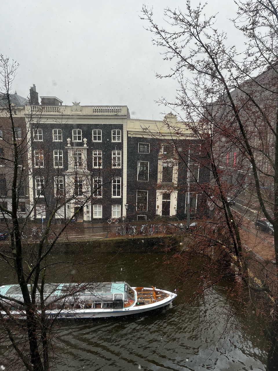 Amsterdam snow