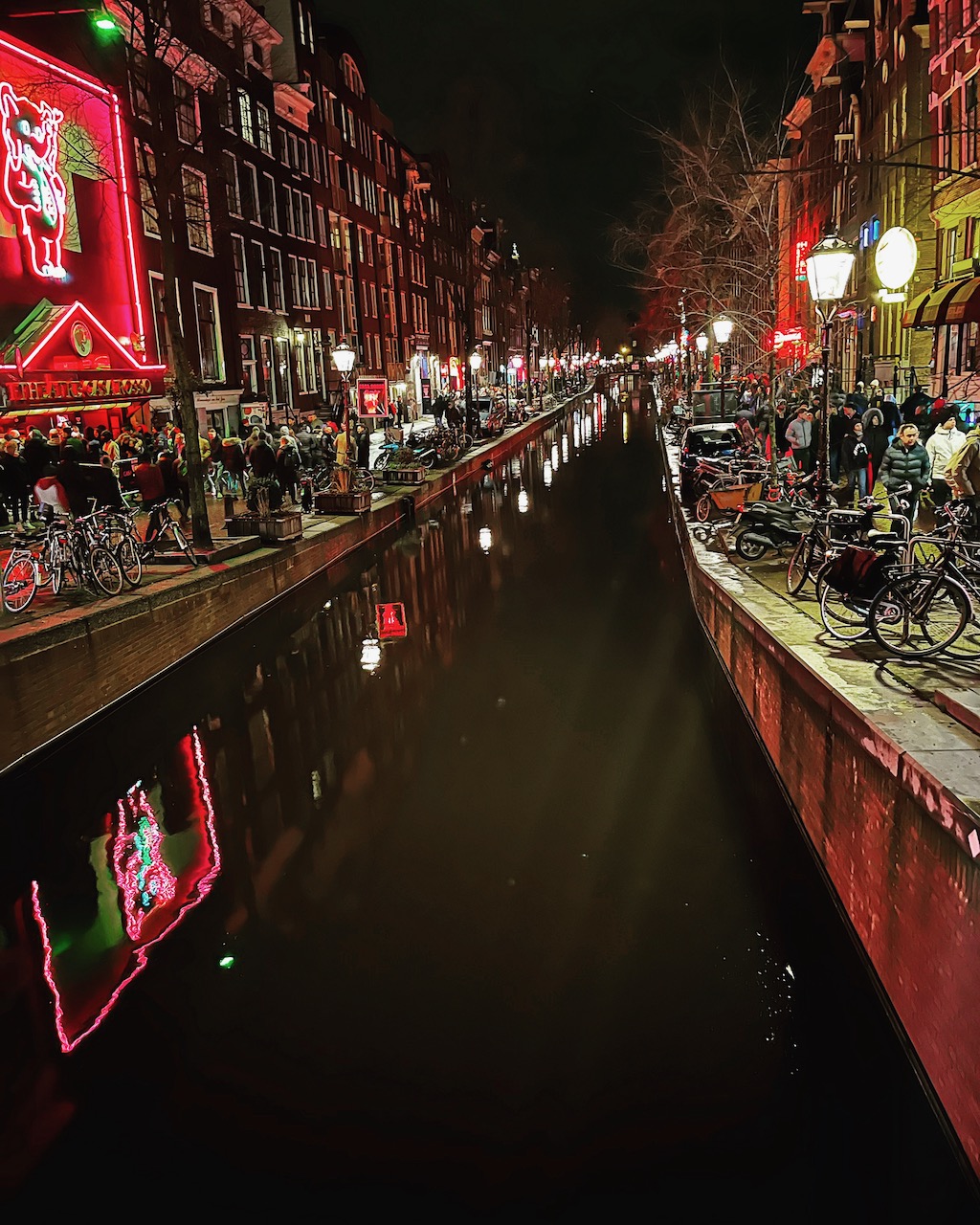 Amsterdam at NIght