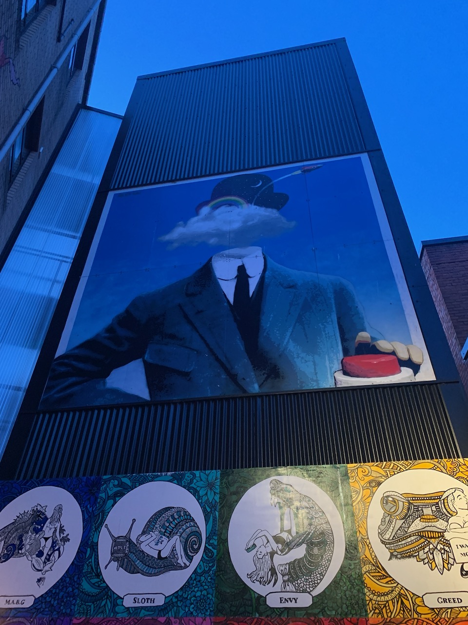 Glass and colours photograph