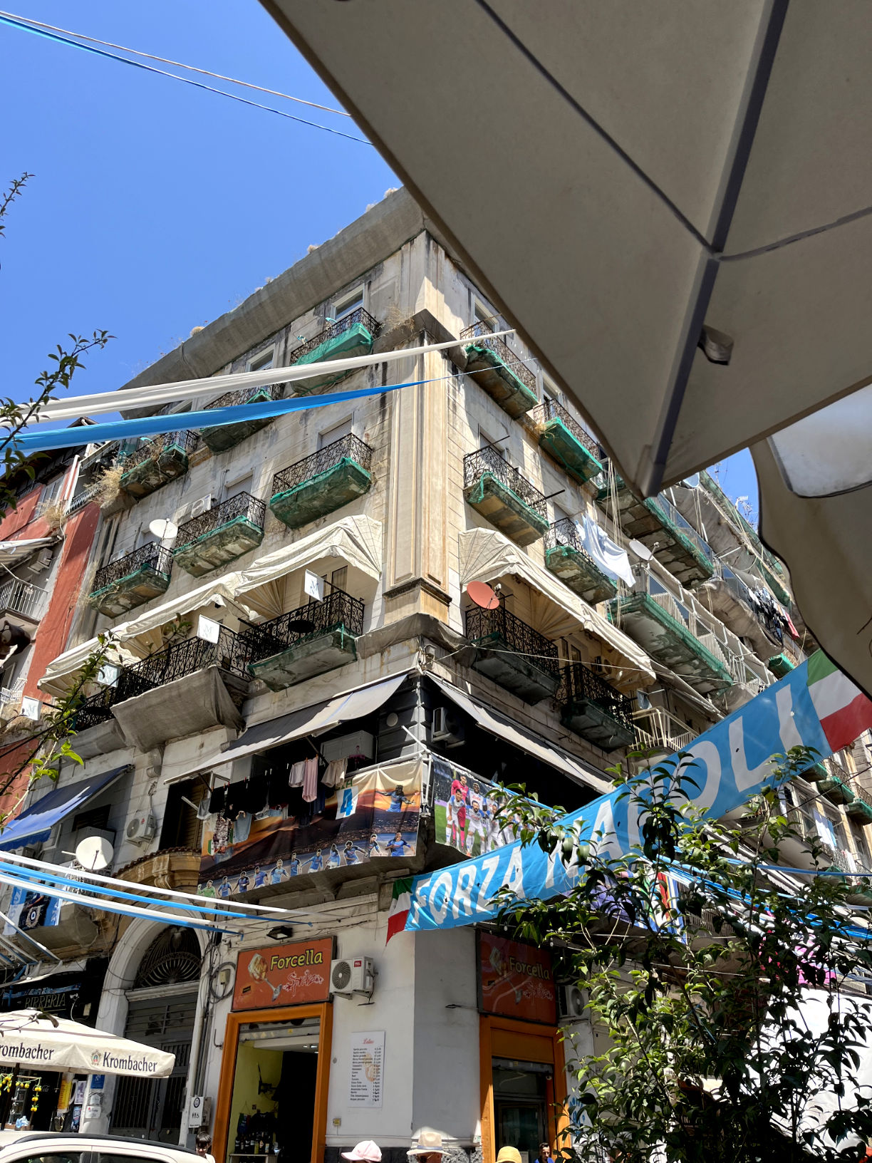 Naples street scene